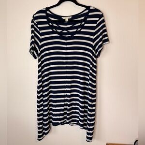 Stylish Striped Short Sleeve Tee